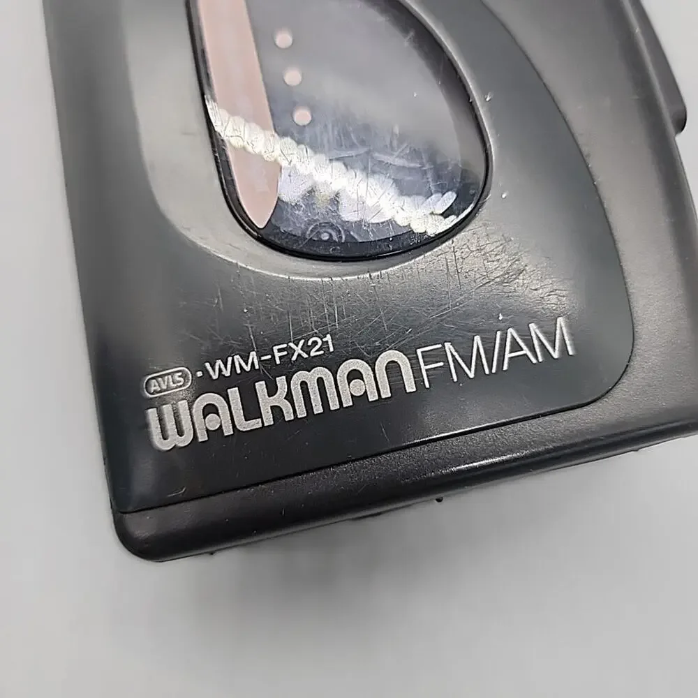 PARTS ONLY‎ Sony Walkman WM-FX21 FM/AM Cassette Player Radio Works